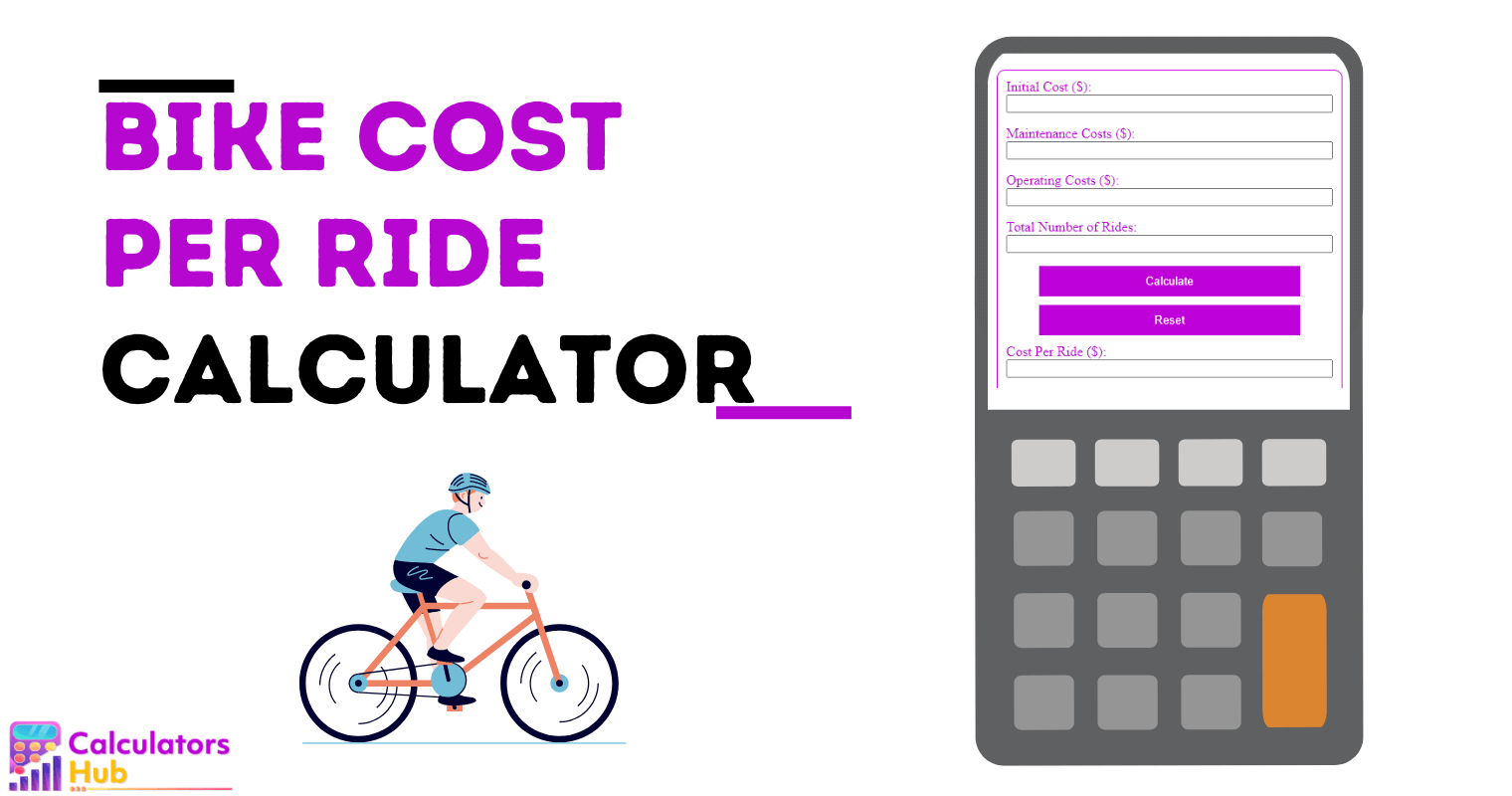 Bike Cost Per Ride Calculator