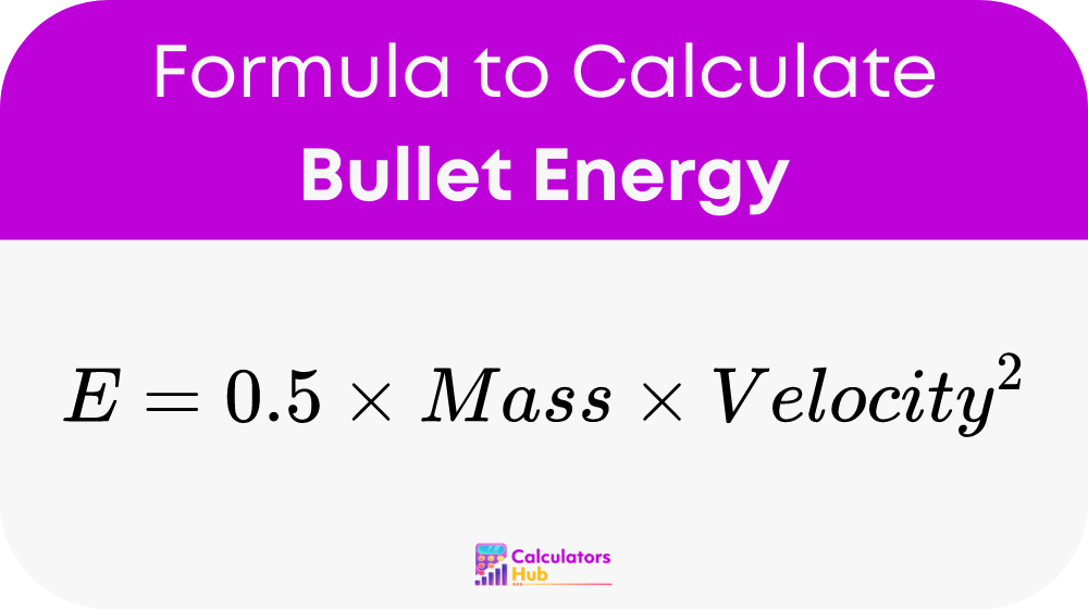 Bullet Energy Calculator