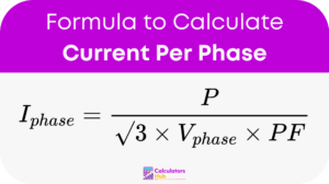 Current Per Phase Calculator