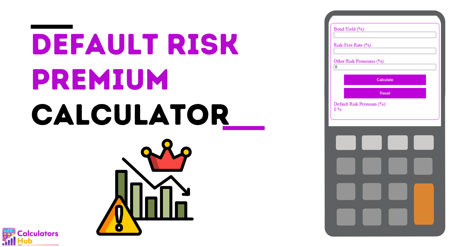Default Risk Premium Calculator