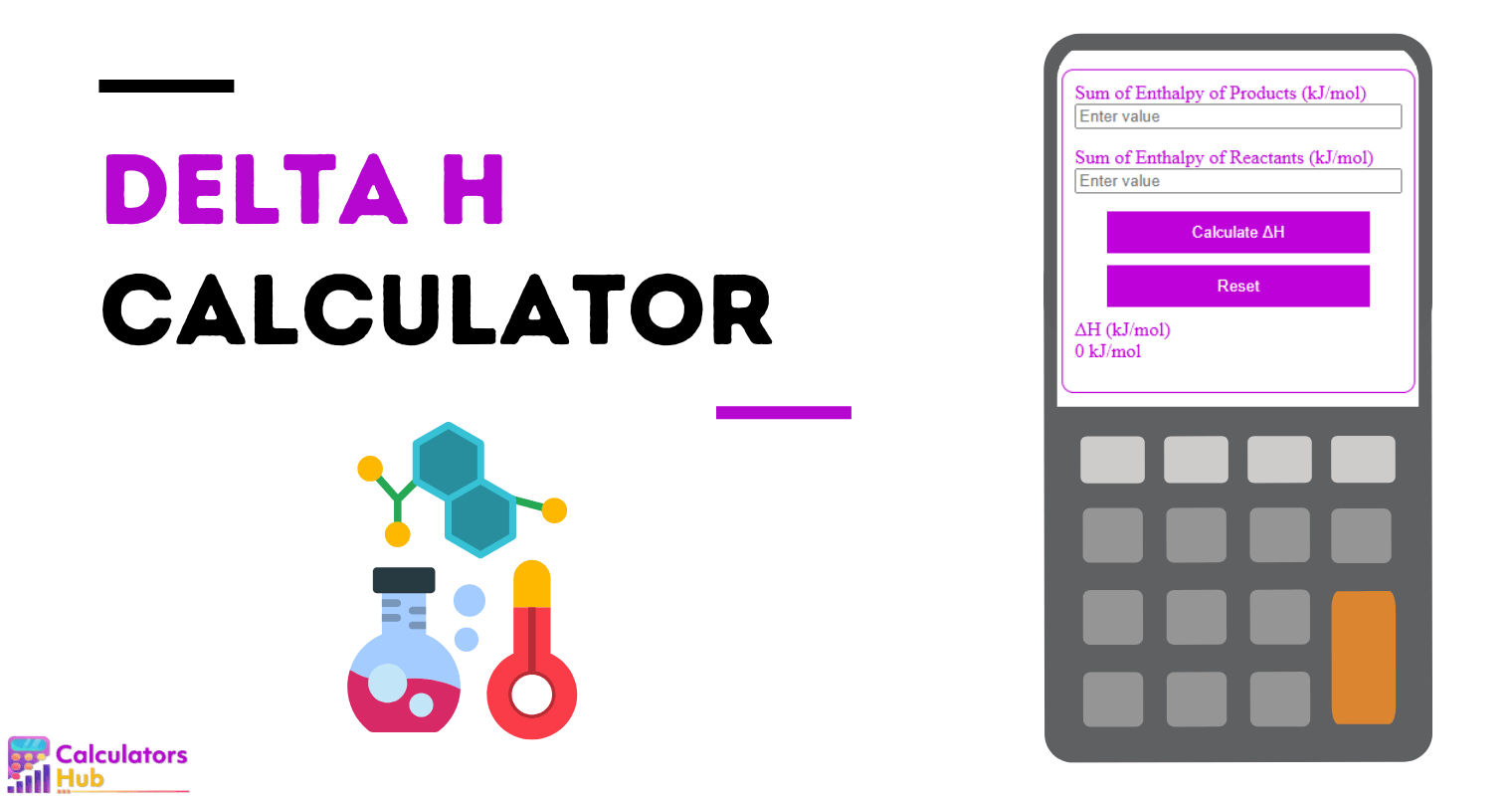 Delta H Calculator