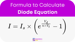 Diode Equation Calculator