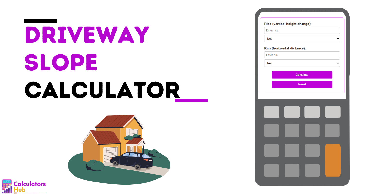 Driveway Slope Calculator