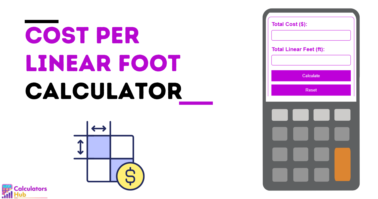 Kosten per lineaire voetcalculator