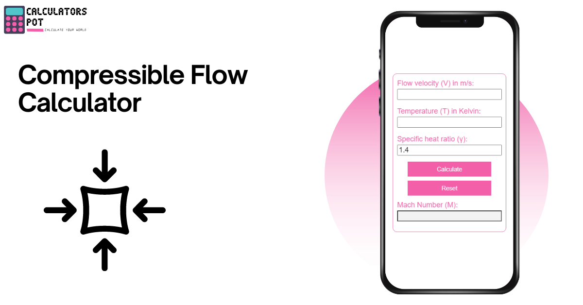 Compressible Flow Calculator CalculatorsPot