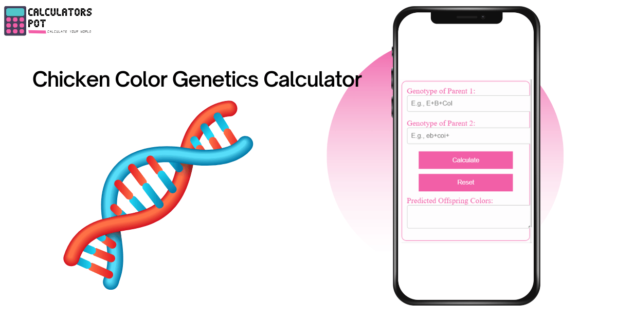 Chicken Color Calculator CalculatorsPot