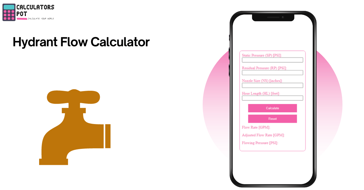 Hydrant Flow Calculator CalculatorsPot