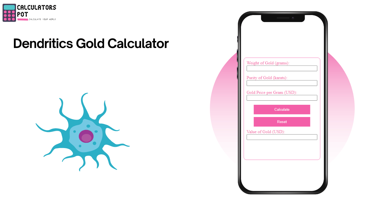 Dendritics Gold Calculator CalculatorsPot