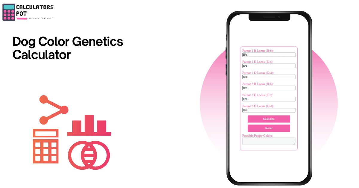 Dog Color Calculator CalculatorsPot