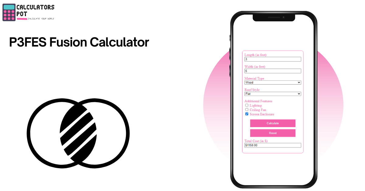 P3FES Fusion Calculator CalculatorsPot