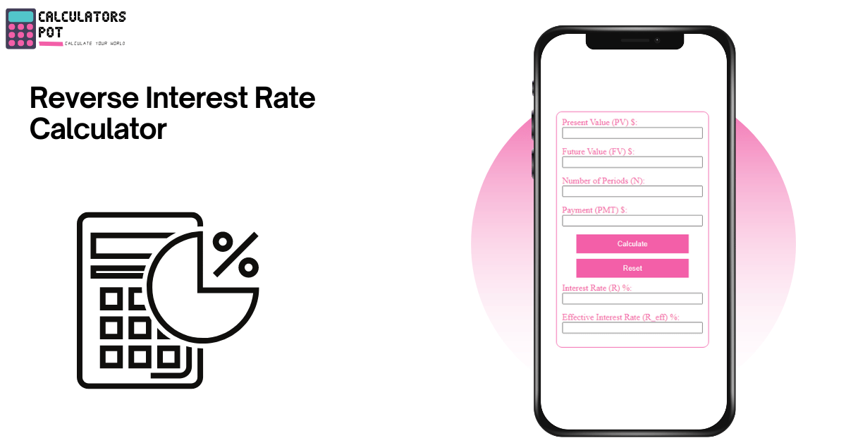Reverse Interest Rate Calculator