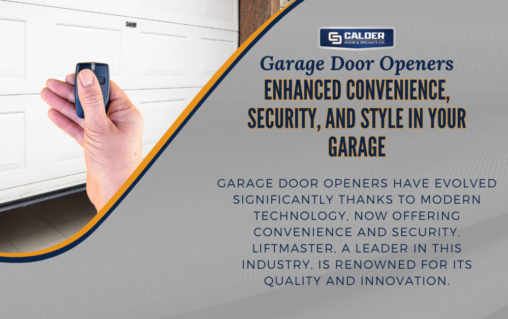 Elevate Your Garage Experience with LiftMaster Garage Door Openers and