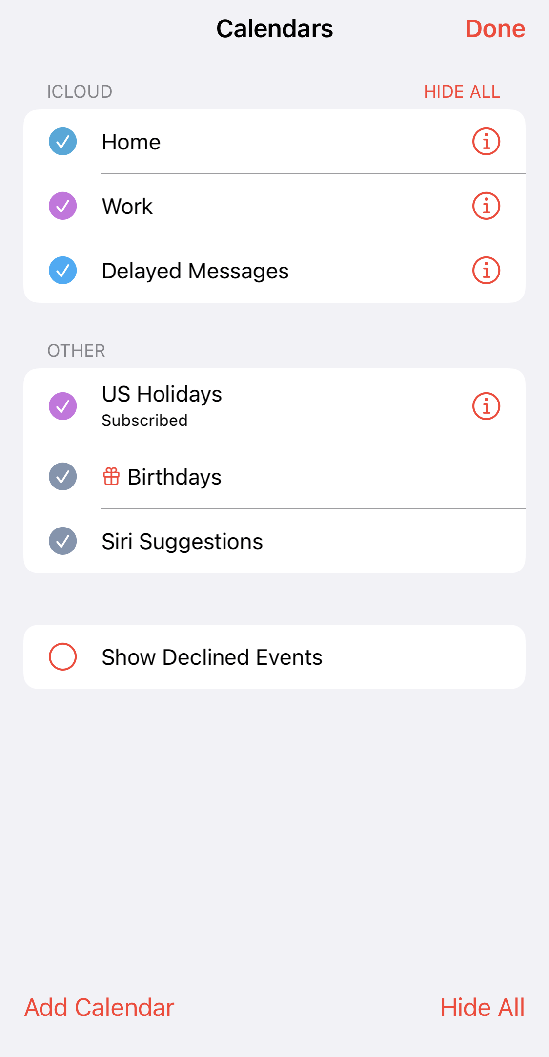 Delayed Messages on iOS