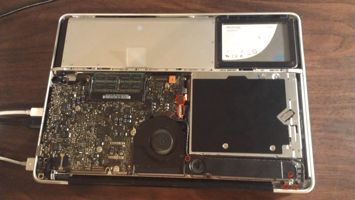 Aluminum Unibody MacBook Optical Drive Noisy, Buzzing, and Vibrating Fix ·