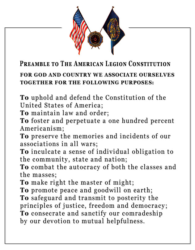 New Members California American Legion