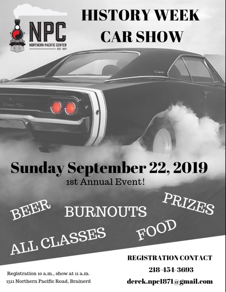 1st Annual History Week Car Show at NP Center Events Calendar