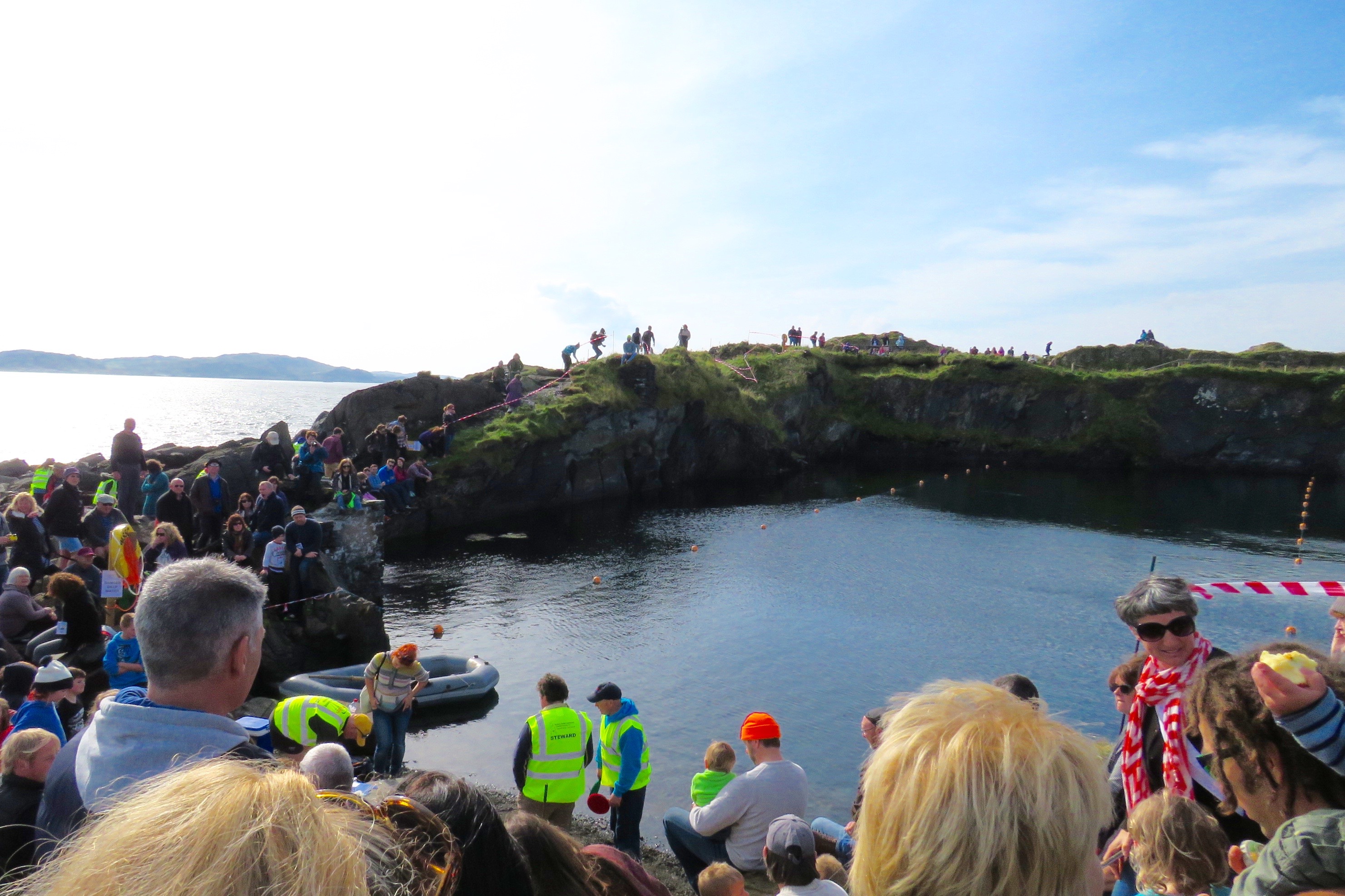 Easdale Island (near Oban) World Stone Skimming Championships