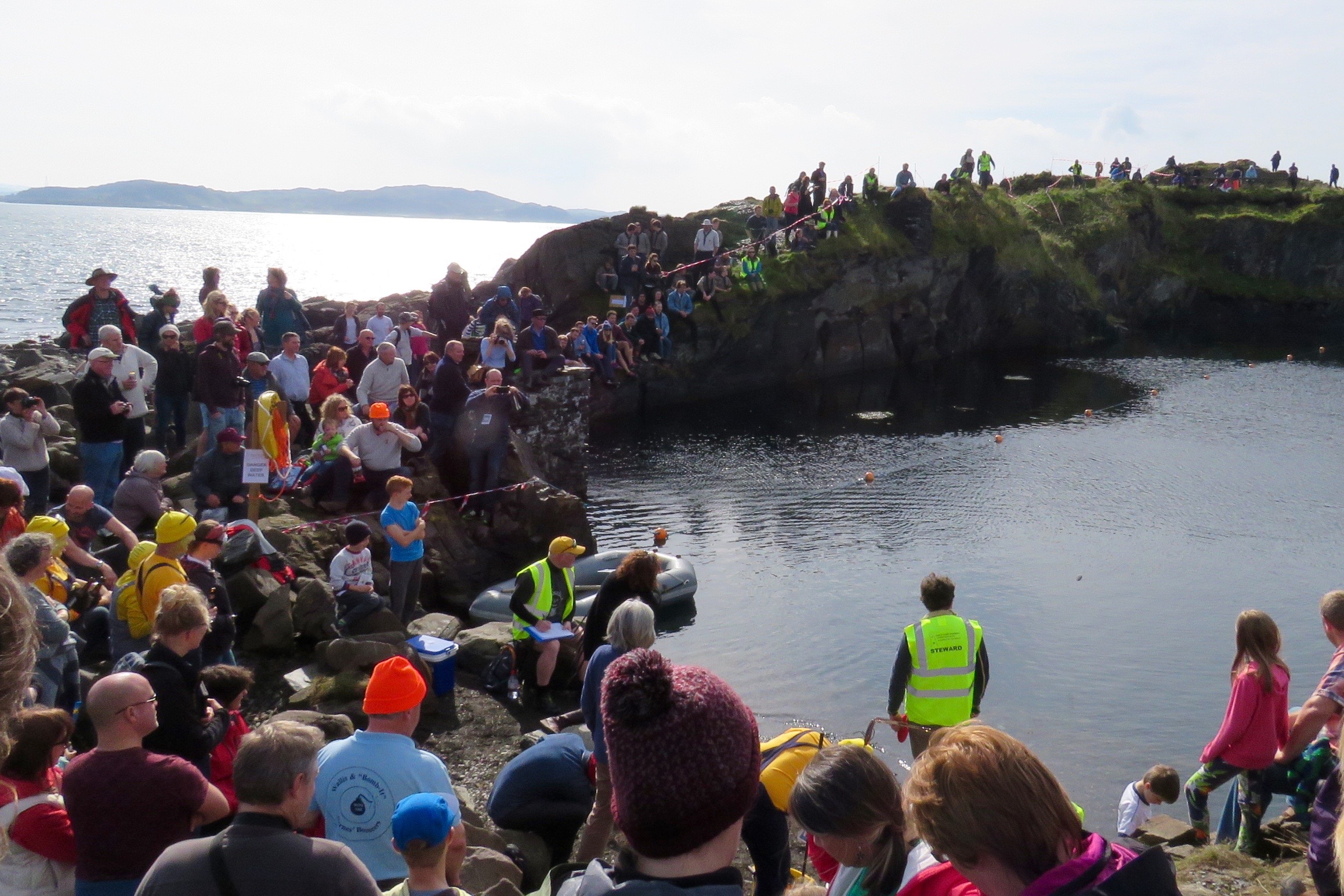 Easdale Island (near Oban) World Stone Skimming Championships