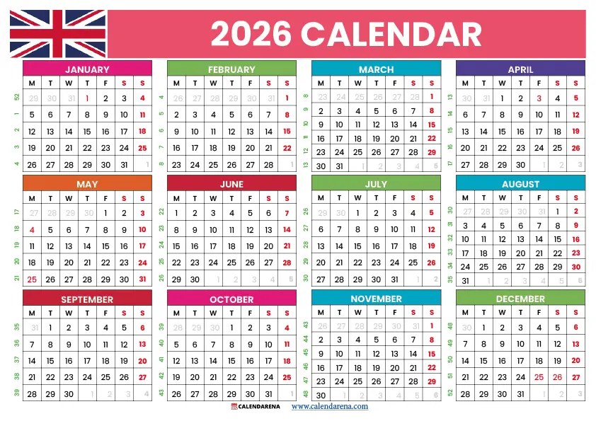 christmas 2026 bank holidays uk Your Complete Guide To The 2026 Calendar UK
