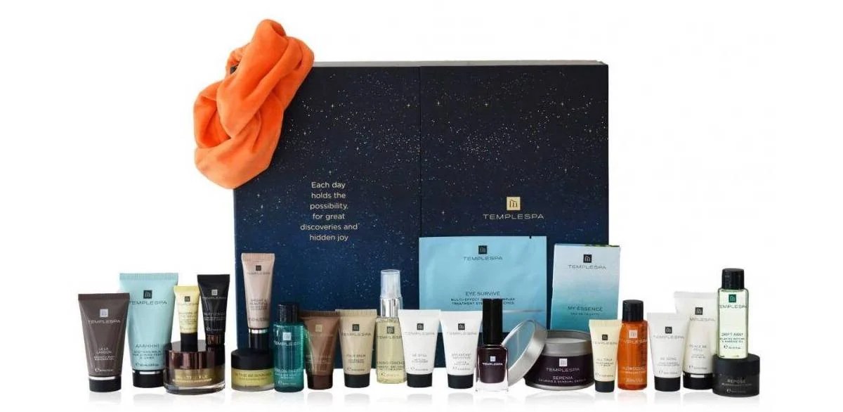 Calendario de Adviento Temple SPA 2021 Bienestar de la Piel