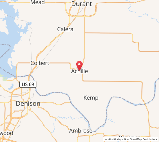 Heures de lever et de coucher du soleil en Achille, OK