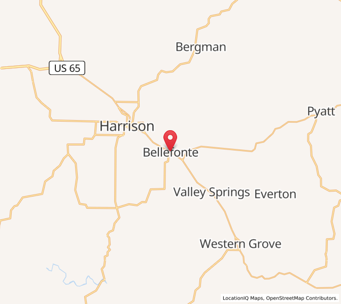 Heures de lever et de coucher du soleil en Bellefonte, AR