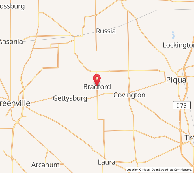 Heures de lever et de coucher du soleil en Bradford, OH