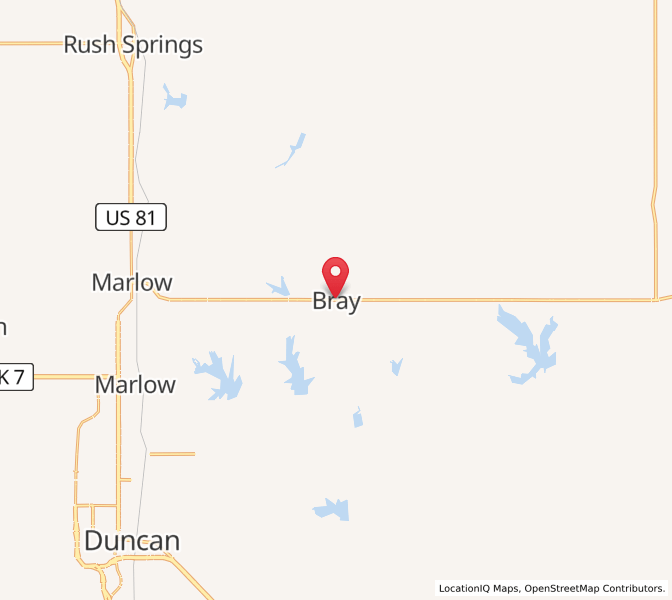 Heures de lever et de coucher du soleil en Bray, OK