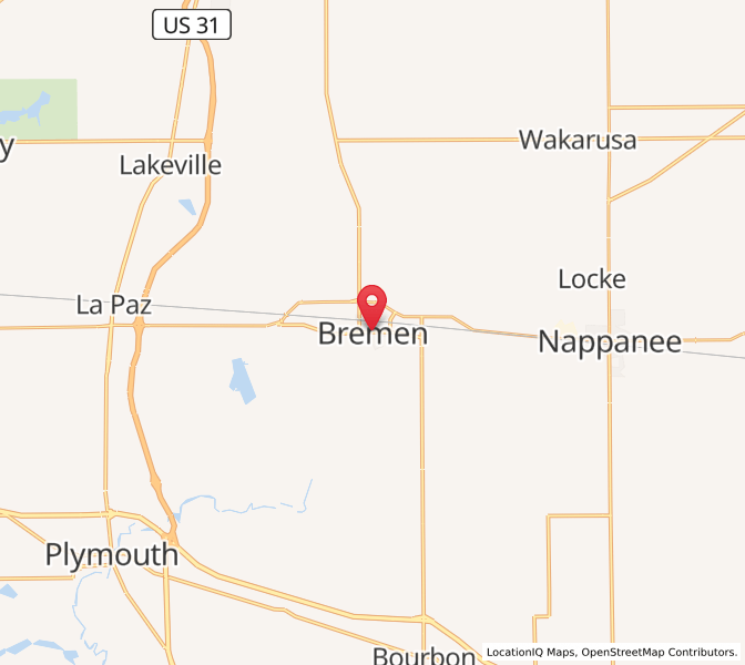 Heures de lever et de coucher du soleil en Bremen, IN