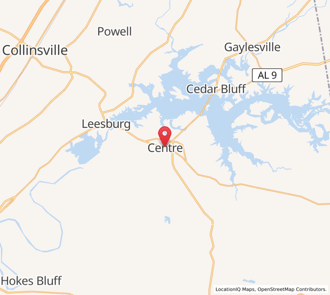 Heures de lever et de coucher du soleil en Centre, AL