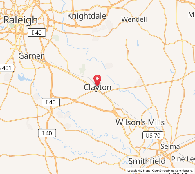 Heures de lever et de coucher du soleil en Clayton, NC