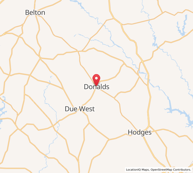 Heures de lever et de coucher du soleil en Donalds, SC