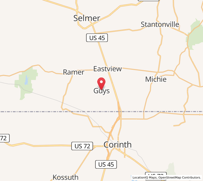 Heures de lever et de coucher du soleil en Guys, TN