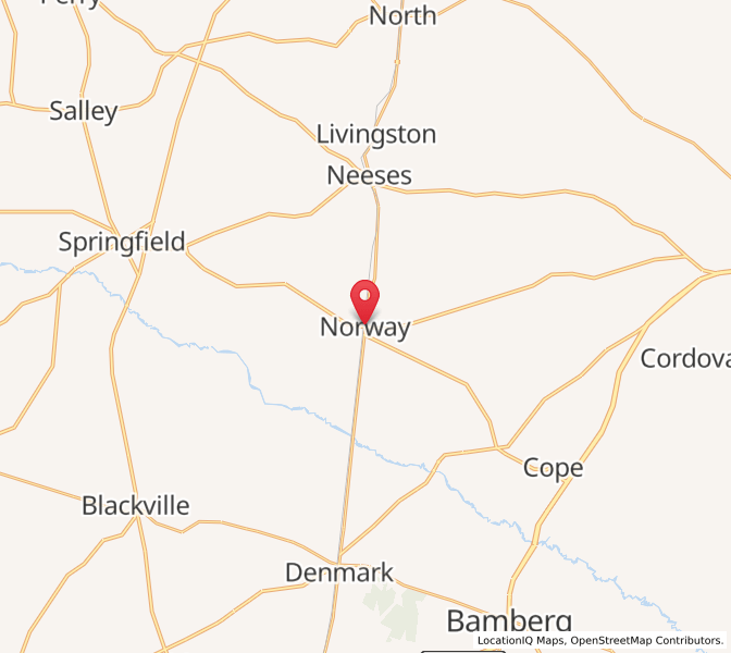 Heures de lever et de coucher du soleil en Norway, SC