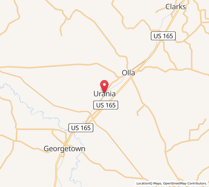 Heures de lever et de coucher du soleil en Urania, LA