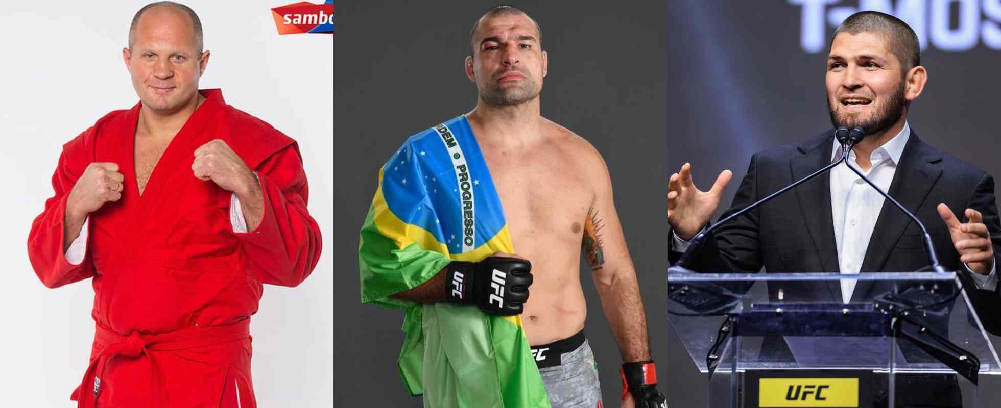 Khabib names 3 favorite mixed martial artists that shaped his career