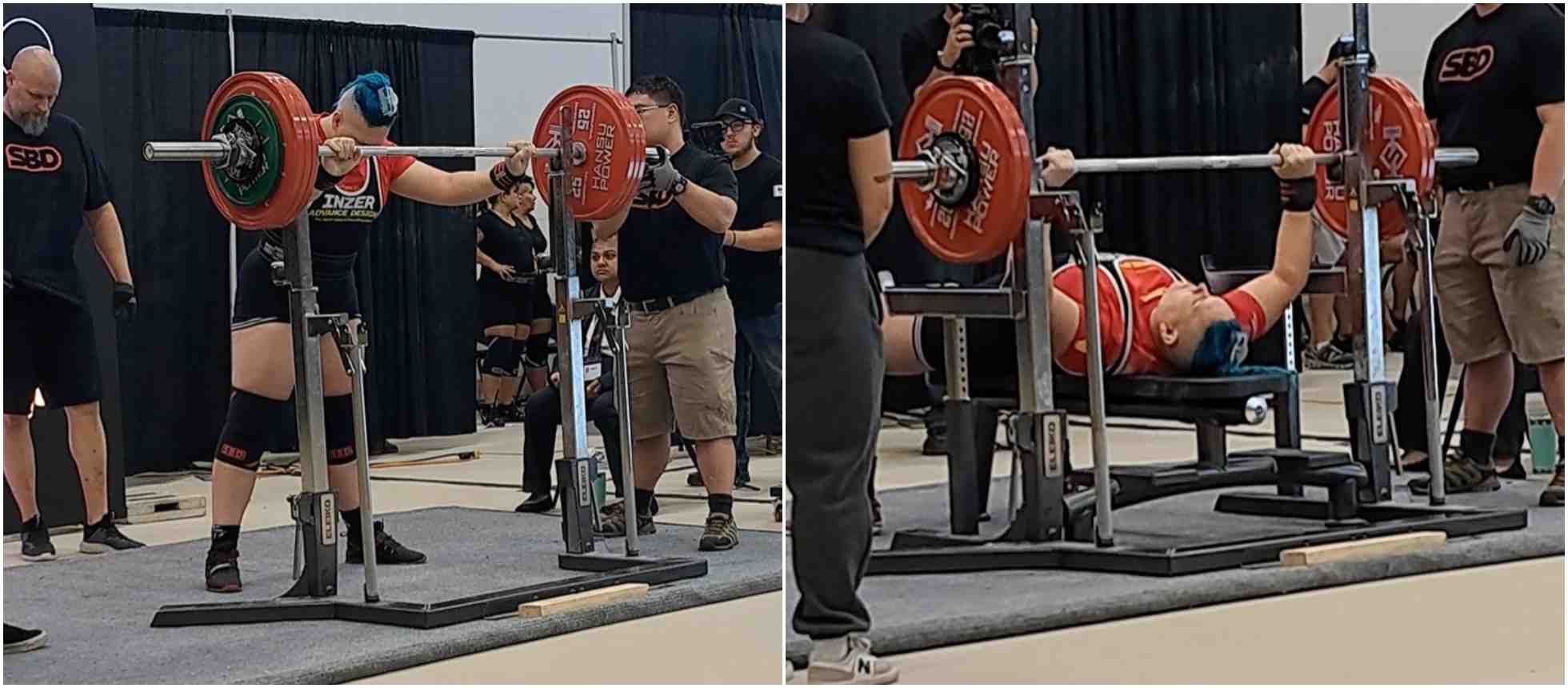 Trans Powerlifter sets another Women's Record at Canadian Championship