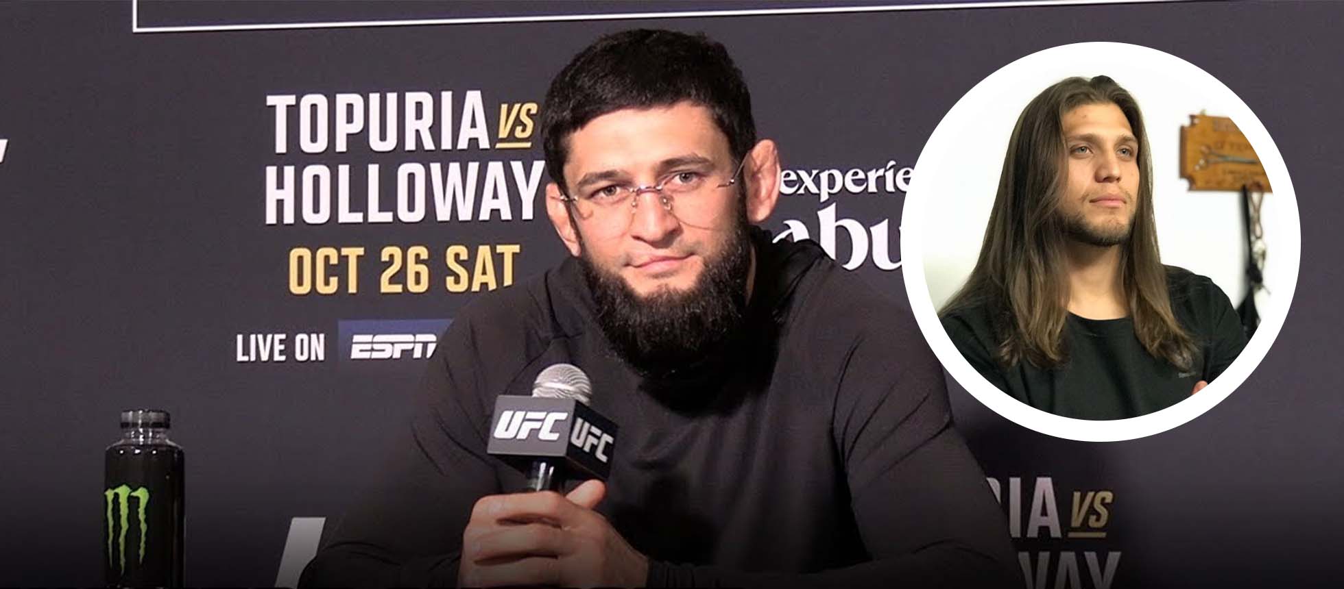 Chimaev on new haircut “If hair helped, Ortega would be the best