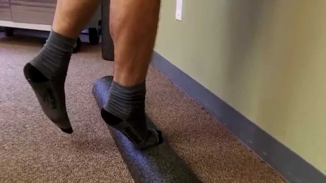 HOME ANKLE REHAB Eccentric Calf Raises For Foot And Ankle