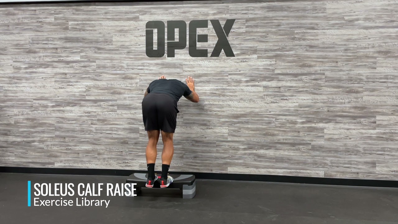 Soleus Calf Raise