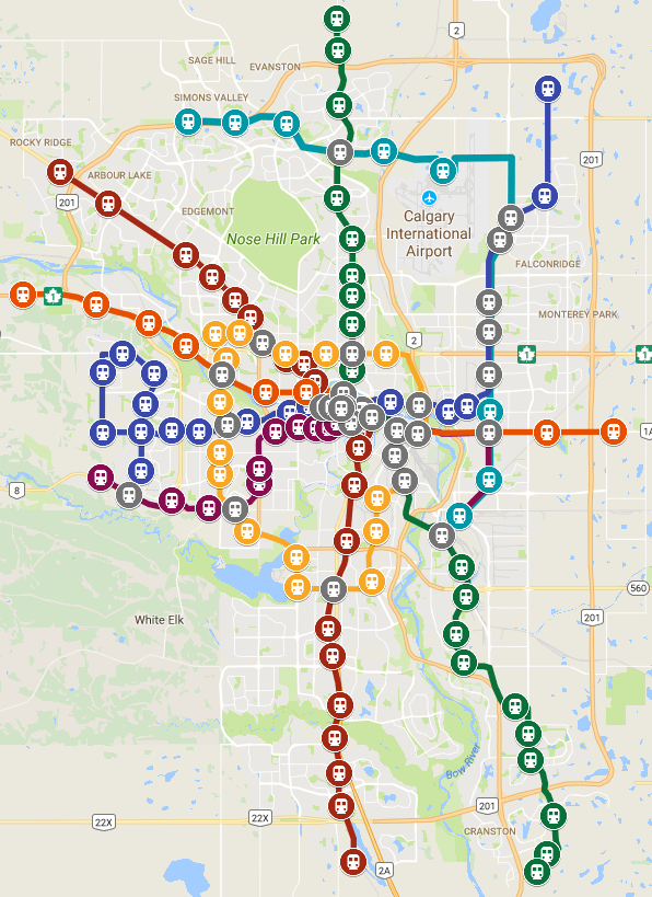 Calgary Transit Lrt Map Calgary Transit Fantasy Maps | Page 2 | Skyrisecalgary