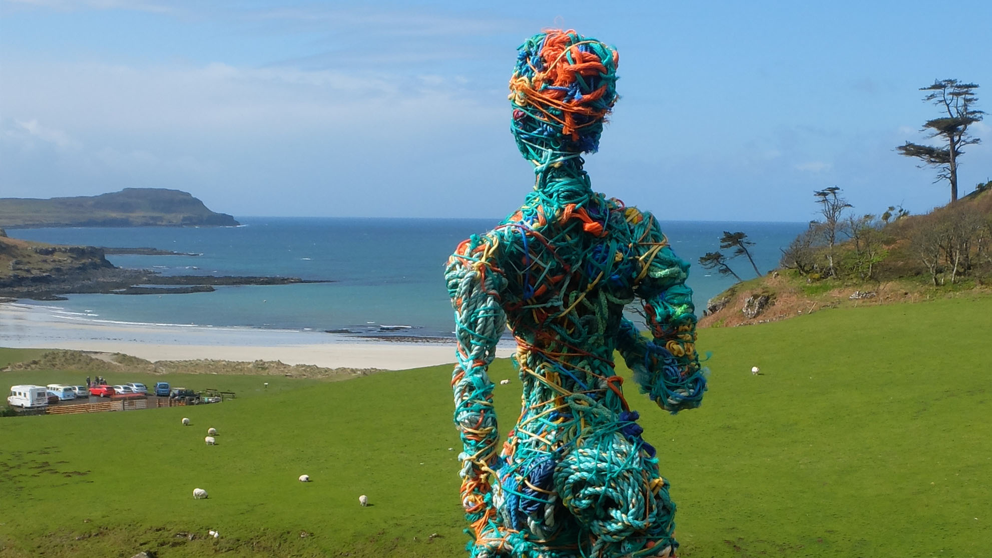 Calgary Art in Nature, Woodland Sculpture Walk, Calgary, Isle of Mull