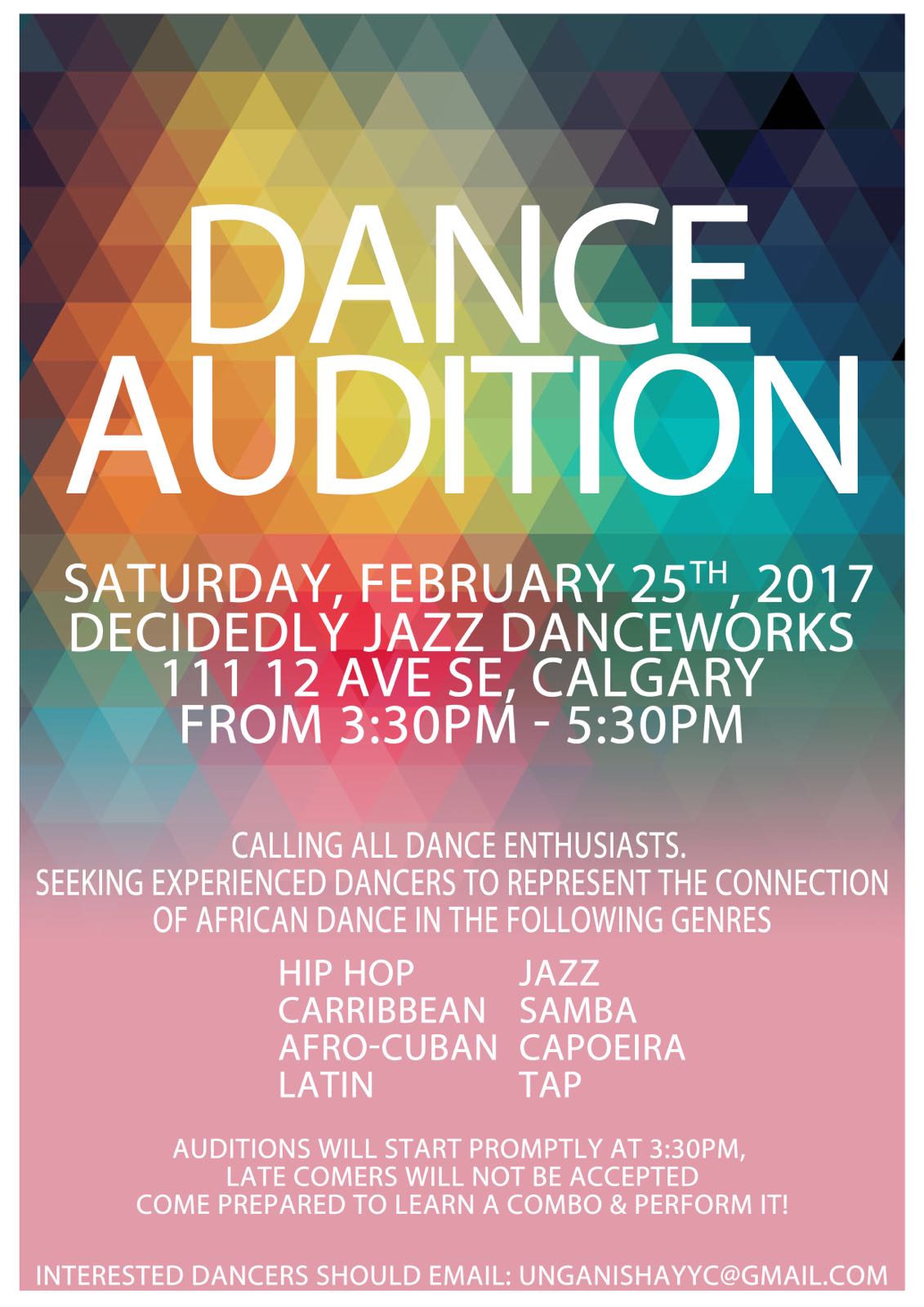 African Dance Auditions Woezo Africa Music & Dance Theatre