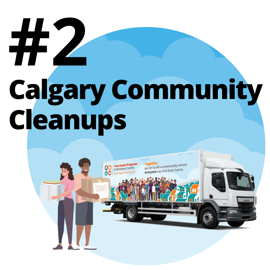 Donate to the Free Goods Program Calgary DropIn Centre