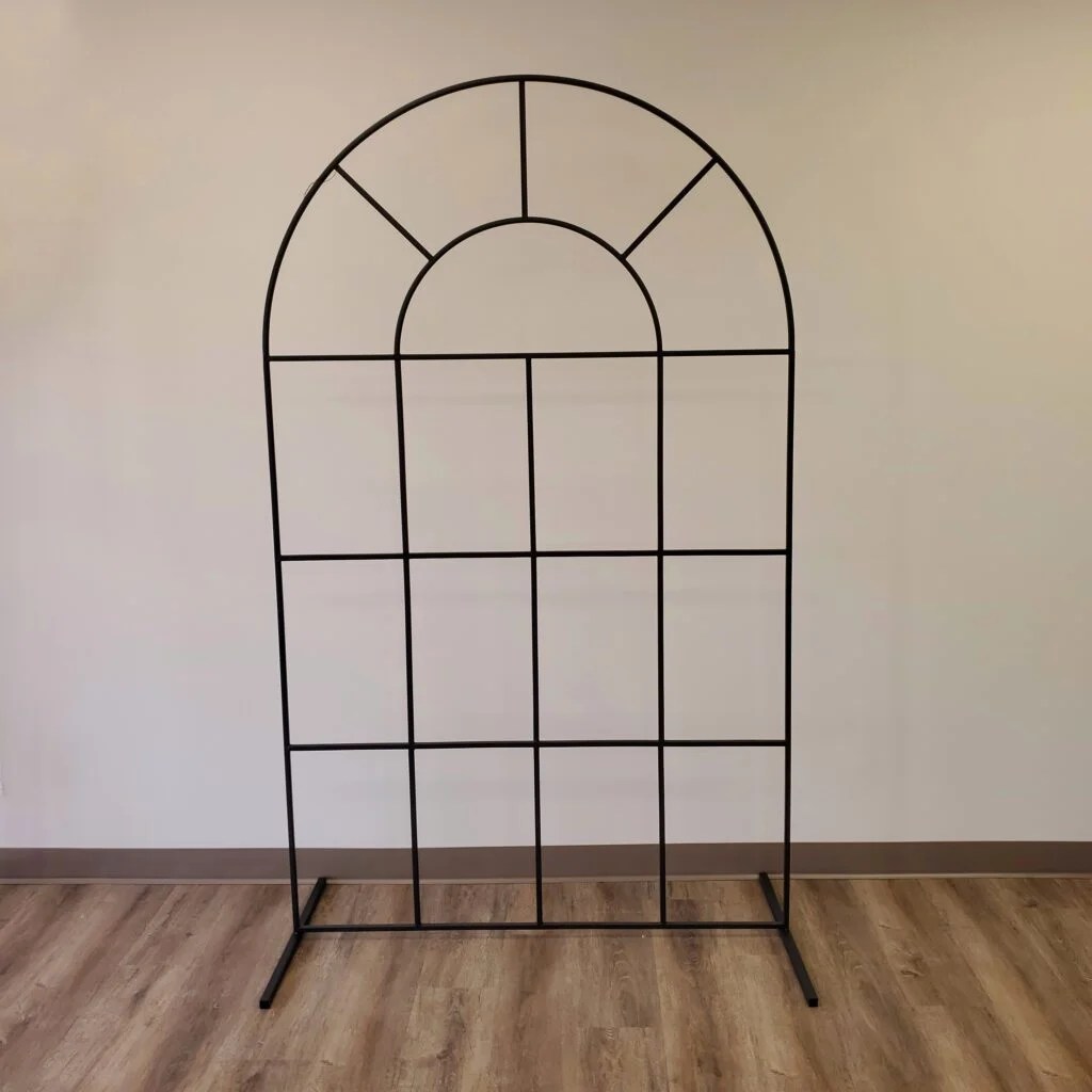 Black Window Panel Calgary Event Wholesale Wedding And Event Decor