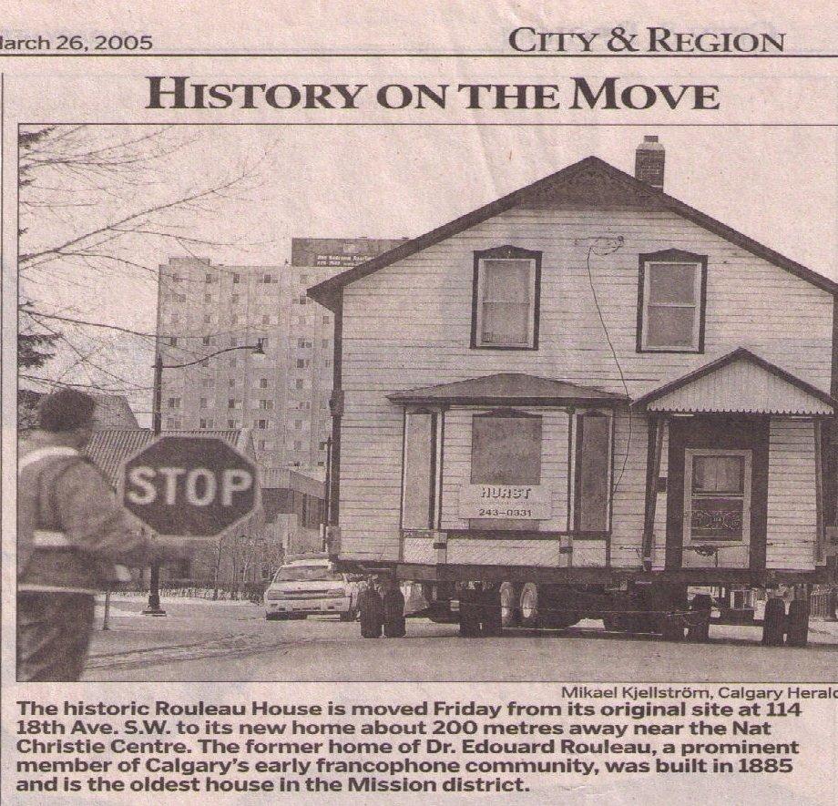 ROULEAU HOUSE RESTORATION REVEALED Calgary Heritage Initiative