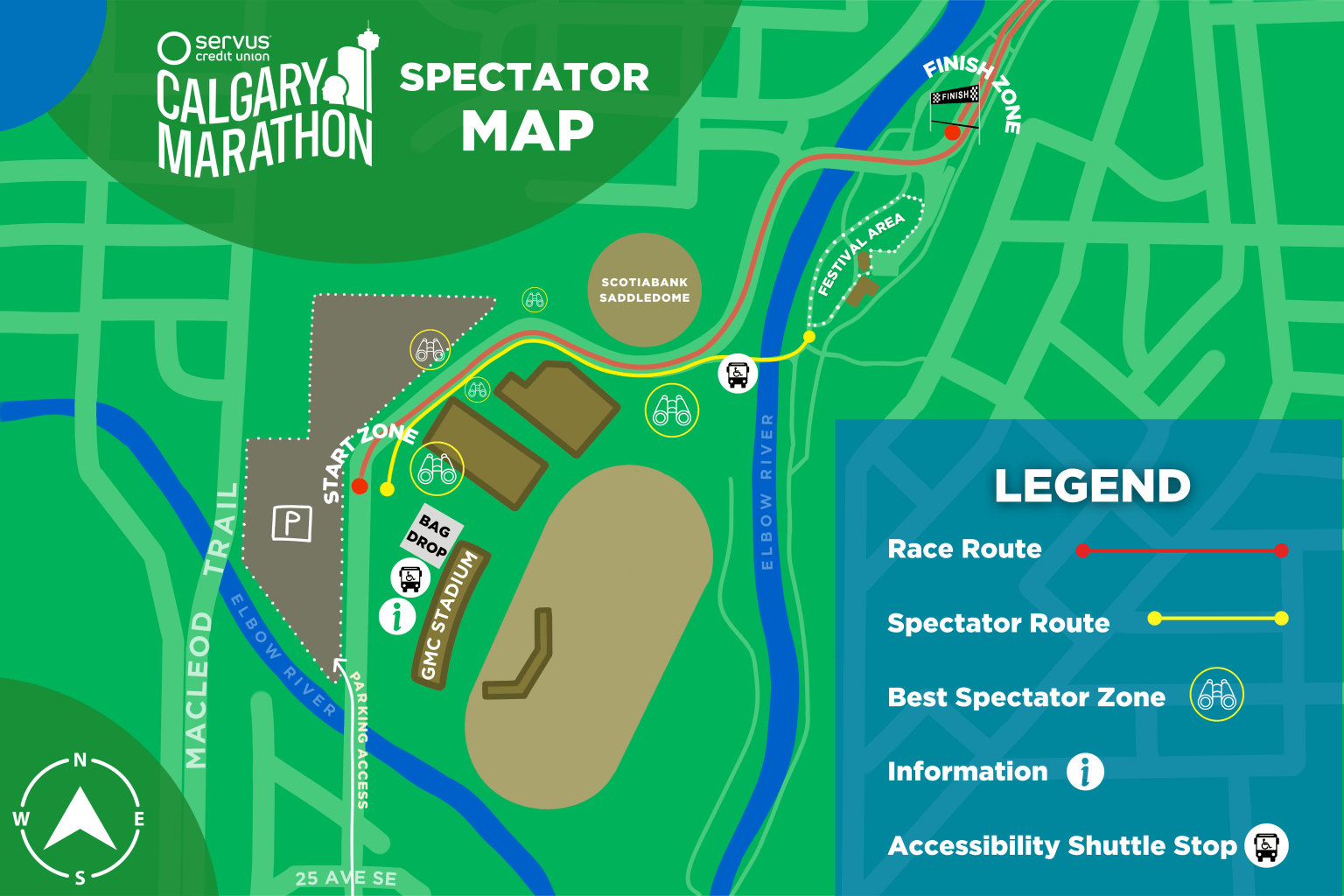 2023 Spectator Guide Servus Calgary Marathon