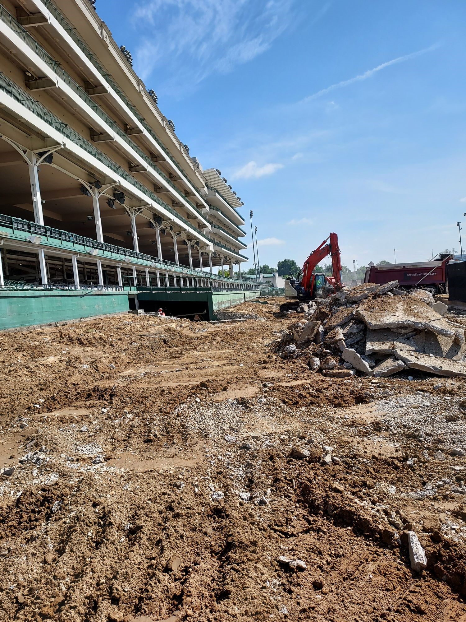 Churchill Downs Homestretch Club Calhoun Construction