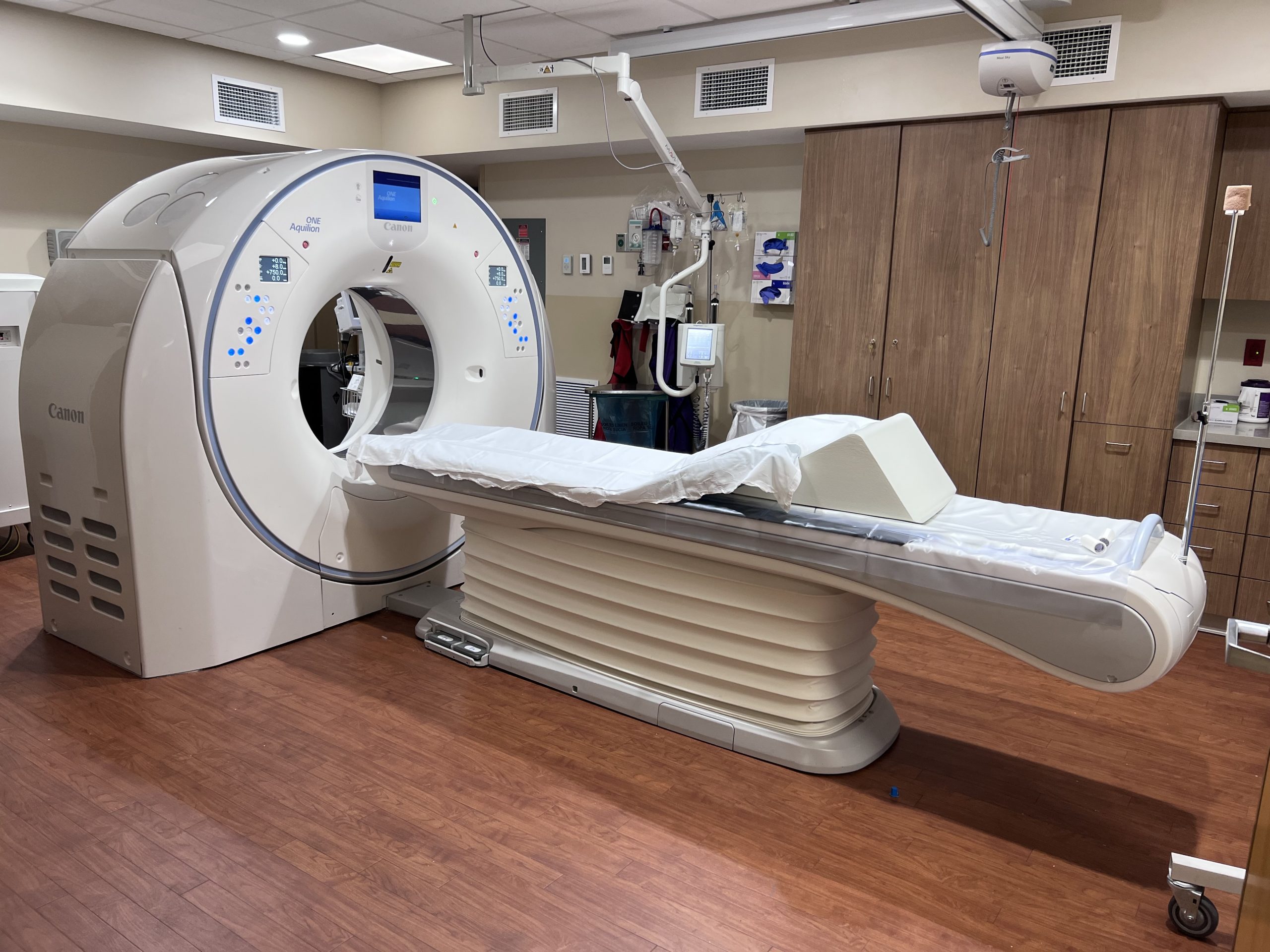 CT scan machine Calhoun Construction