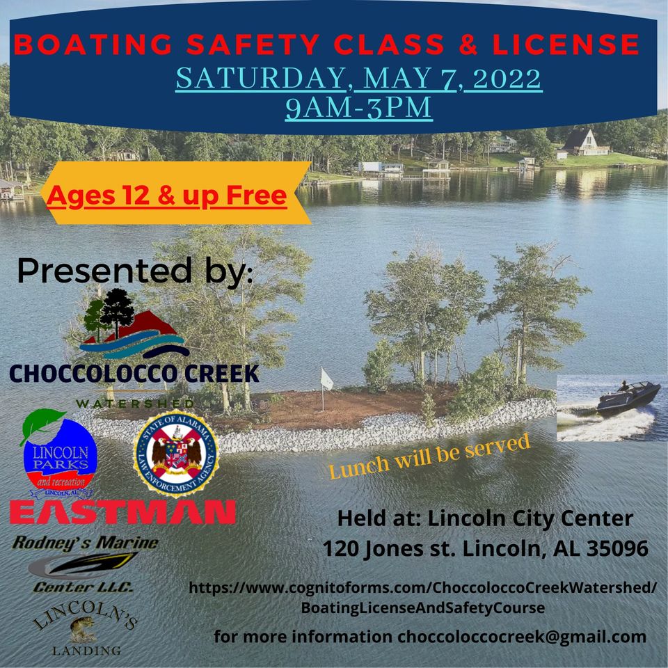 Boating Safety Course & License Calhoun Journal